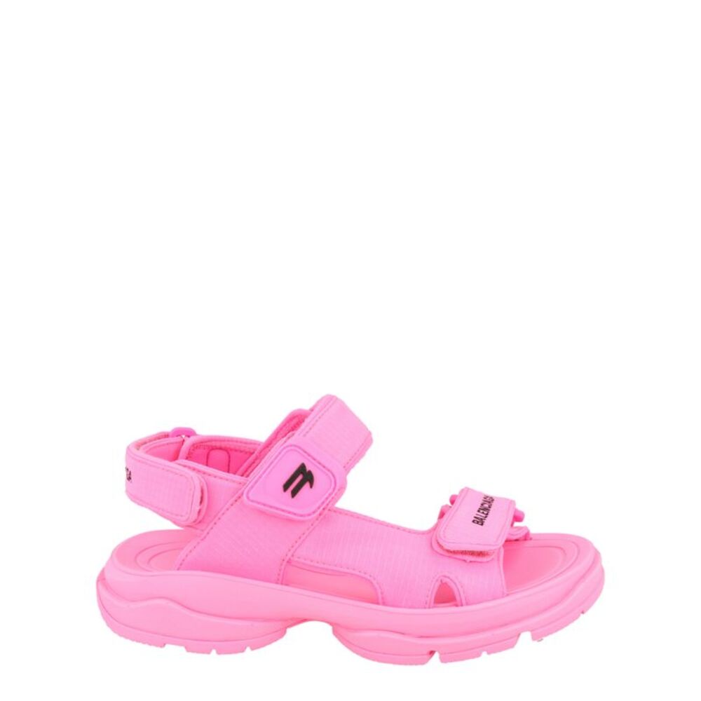 Balenciaga Tourist Sandals Pink Womens